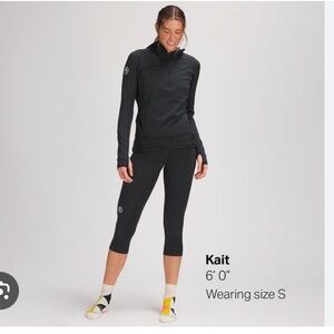 💕 Backcountry Fleece 3/4 Ski Leggings